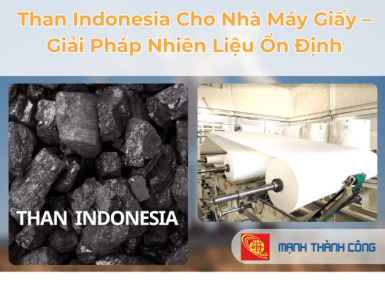 Than Indonesia Cho Nh&agrave; M&aacute;y Giấy &ndash; Giải Ph&aacute;p Nhi&ecirc;n Liệu Ổn Định