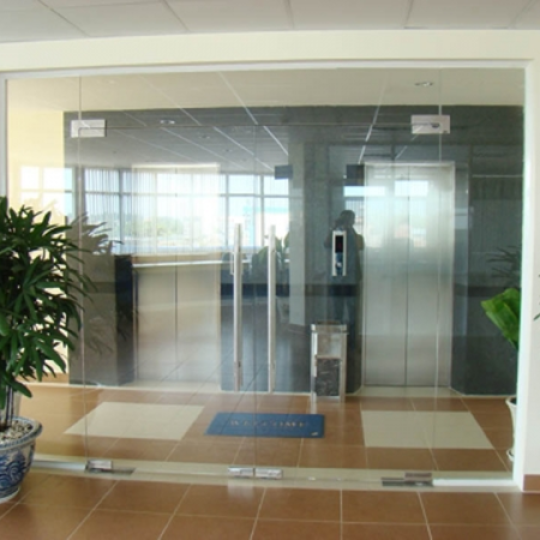 CỬA KÍNH CƯỜNG LỰC 2 CỬA MỞ